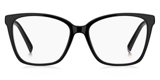 Tommy Hilfiger Th 2227 Women Black Rectangle Eyeglasses