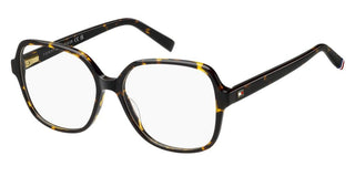 Tommy Hilfiger Th 2228 Women Havana Squared Eyeglasses