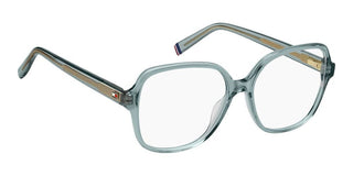 Tommy Hilfiger Th 2228 Women Green Squared Eyeglasses
