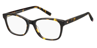 Tommy Hilfiger Th 2229 Women Havana Rectangle Eyeglasses