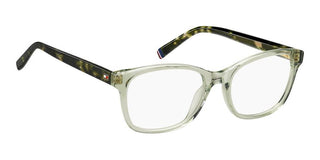 Tommy Hilfiger Th 2229 Women Green Rectangle Eyeglasses