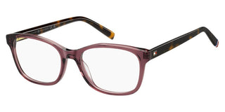 Tommy Hilfiger Th 2229 Women Red Rectangle Eyeglasses