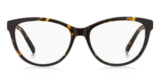 Tommy Hilfiger Th 2230 Women Havana Cat Eye Eyeglasses