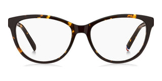 Tommy Hilfiger Th 2230 Women Havana Cat Eye Eyeglasses
