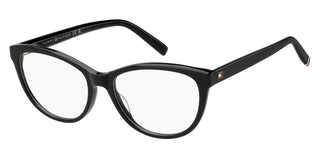 Tommy Hilfiger Th 2230 Women Black Cat Eye Eyeglasses