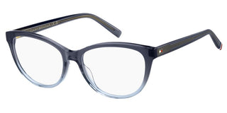 Tommy Hilfiger Th 2230 Women Blue Cat Eye Eyeglasses