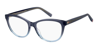 Tommy Hilfiger Th 2230 Women Blue Cat Eye Eyeglasses
