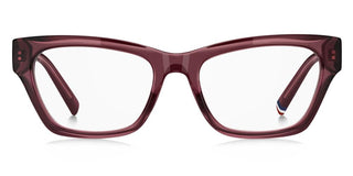 Tommy Hilfiger Th 2231 Women Red Rectangle Eyeglasses