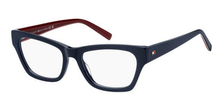 Tommy Hilfiger Th 2231 Women Blue Rectangle Eyeglasses