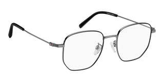 Tommy Hilfiger Th 2237/f Men Grey Geometric Eyeglasses