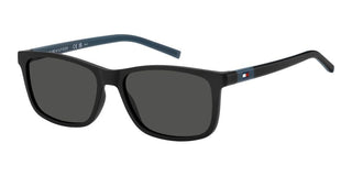 Tommy Hilfiger Th 2244/s Unisex Black Rectangle Sunglasses