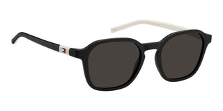 Tommy Hilfiger Th 2245/s Unisex Black Geometric Sunglasses