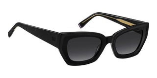 Tommy Hilfiger Th 2254/s Women Black Cat Eye Sunglasses