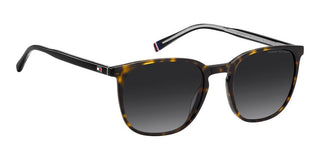 Tommy Hilfiger TH 2266/S men Havana Squared Sunglasses