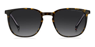 Tommy Hilfiger TH 2266/S men Havana Squared Sunglasses