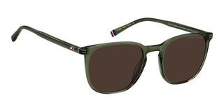 Tommy Hilfiger TH 2266/S men Green Squared Sunglasses