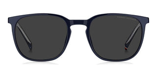 Tommy Hilfiger TH 2266/S men Blue Squared Sunglasses