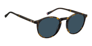 Tommy Hilfiger TH 2267/S men Havana Round Sunglasses