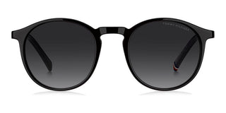 Tommy Hilfiger TH 2267/S men Black Round Sunglasses