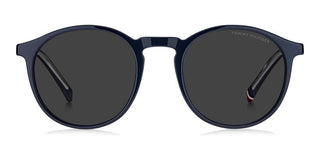 Tommy Hilfiger TH 2267/S men Blue Round Sunglasses