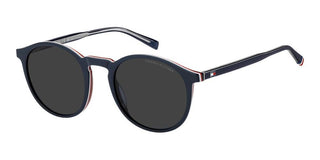 Tommy Hilfiger TH 2267/S men Blue Round Sunglasses