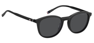 Tommy Hilfiger Th 2268/c Men Black Squared Sunglasses