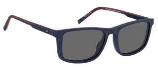 Tommy Hilfiger Th 2281/c Men Blue Rectangle Sunglasses