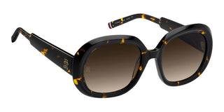 Tommy Hilfiger TH 2284/S women Havana Round Sunglasses