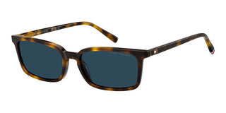 Tommy Hilfiger TH 2288/S women Havana Rectangle Sunglasses