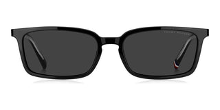 Tommy Hilfiger TH 2288/S women Black Rectangle Sunglasses