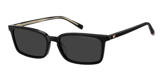 Tommy Hilfiger TH 2288/S women Black Rectangle Sunglasses