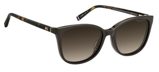 Tommy Hilfiger Th 2294/c Women Brown Cat Eye Sunglasses