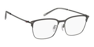 Tommy Hilfiger TH 2297/F men Ruthenium Rectangle Eyeglasses