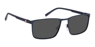 Tommy Hilfiger TH 2319/S men Blue Rectangle Sunglasses