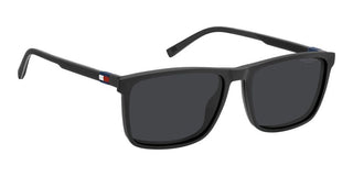Tommy Hilfiger TH 2320/C men Black Rectangle Sunglasses