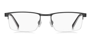 Tommy Hilfiger Th 2322 Men Black Rectangle Eyeglasses