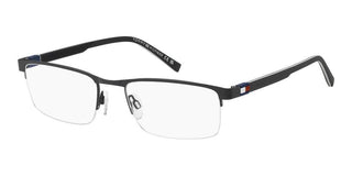 Tommy Hilfiger Th 2322 Men Black Rectangle Eyeglasses