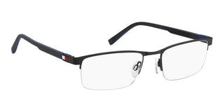 Tommy Hilfiger Th 2322 Men Black Rectangle Eyeglasses