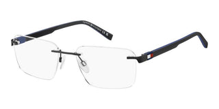 Tommy Hilfiger TH 2323 men Black Rectangle Eyeglasses