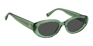 Tommy Hilfiger TH 2344/S women Green Oval Sunglasses