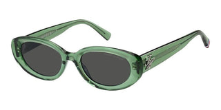 Tommy Hilfiger TH 2344/S women Green Oval Sunglasses