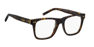 Tommy Hilfiger Th 85 Men Havana Squared Eyeglasses