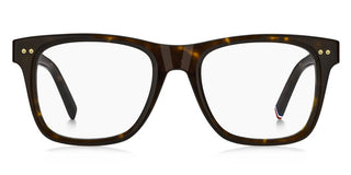 Tommy Hilfiger Th 85 Men Havana Squared Eyeglasses