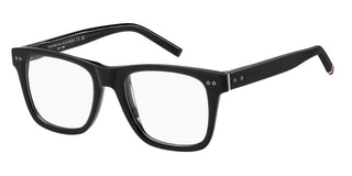 Tommy Hilfiger Th 85 Men Black Squared Eyeglasses