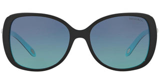 Tiffany & Co. TIFFANY COBBLESTONE TF 4121B women Black Butterfly Sunglasses
