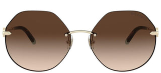 Tiffany & Co. TIFFANY T TF 3077 women Gold Geometric Sunglasses