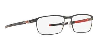 Oakley TINCUP OX 3184 men Ruthenium Geometric Eyeglasses