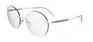 Silhouette TITAN DYNAMICS CONTOUR 5540/IO unisex Pink Round Eyeglasses