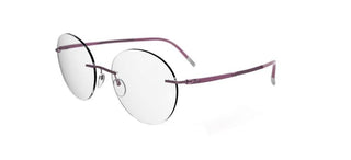 Silhouette TITAN DYNAMICS CONTOUR 5540/IO unisex Pink Round Eyeglasses