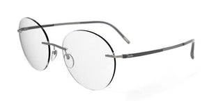 Silhouette TITAN DYNAMICS CONTOUR 5540/IO unisex Ruthenium Round Eyeglasses